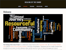 Tablet Screenshot of healingofthecanoe.org